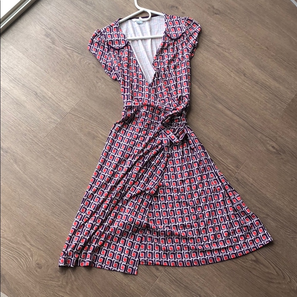 Boden wrap dress